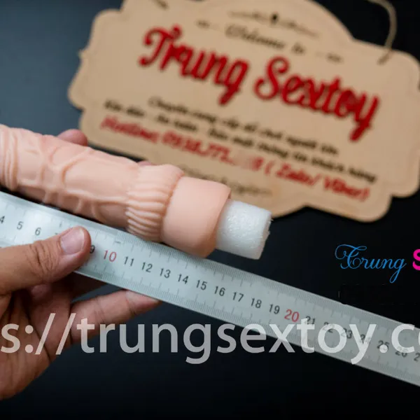 Bao cao su tăng kích thước dương vật siêu thật Maxman 
