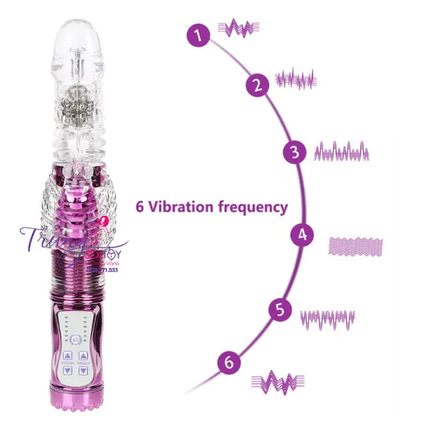 Dương Vật Giả Rung Thụt Cầm Tay Dành Cho Nữ