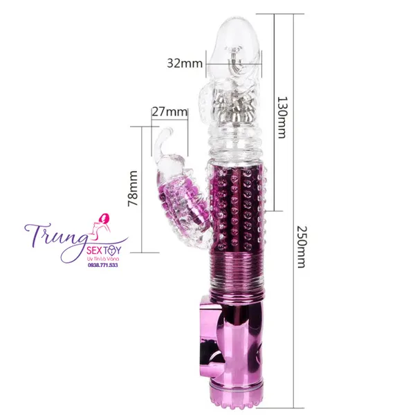 Dương Vật Giả Rung Thụt Cầm Tay Dành Cho Nữ
