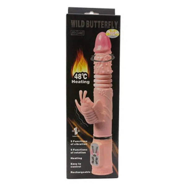Dương vật giả Wild Butterfly có nhiệt 48 độ dành cho các bạn nữ