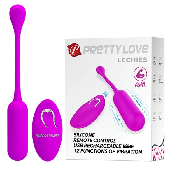 Trứng Rung Pretty Love Lechies: Rảnh Tay Hoàn Toàn, 12 Chế Độ, Remote Không Dây Chỉ 890K