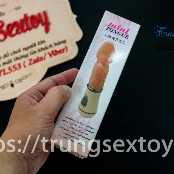 Tongue Mini - Lưỡi Rung Liếm Âm Đạo 10 Chế Độ