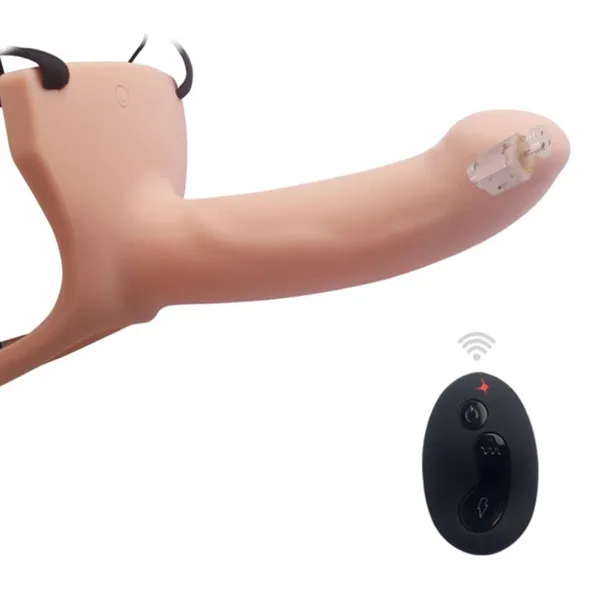 Dương vật giả rỗng ruột cực mềm mịn có rung cứu tinh cho phái mạnh