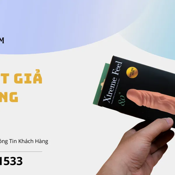 Dương vật giả Lovetoy Feel 8 inch kích thích điểm G tối đa