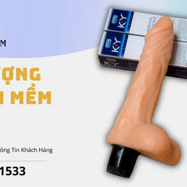Dương vật giả Lovetoy Feel 8 inch kích thích điểm G tối đa