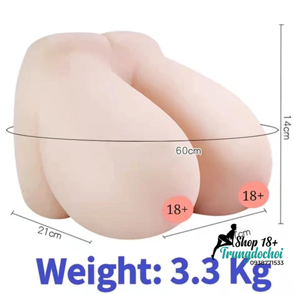 Ngực Silicon Khủng Kèm Âm Đạo Nặng 3.75kg, Thật Từ Chất Liệu
