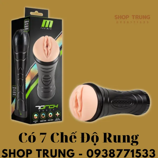  Âm Đạo Giả Đèn Pin Rung 7 Chế Độ: Lựa Chọn Hoàn Hảo Cho Quý Ông