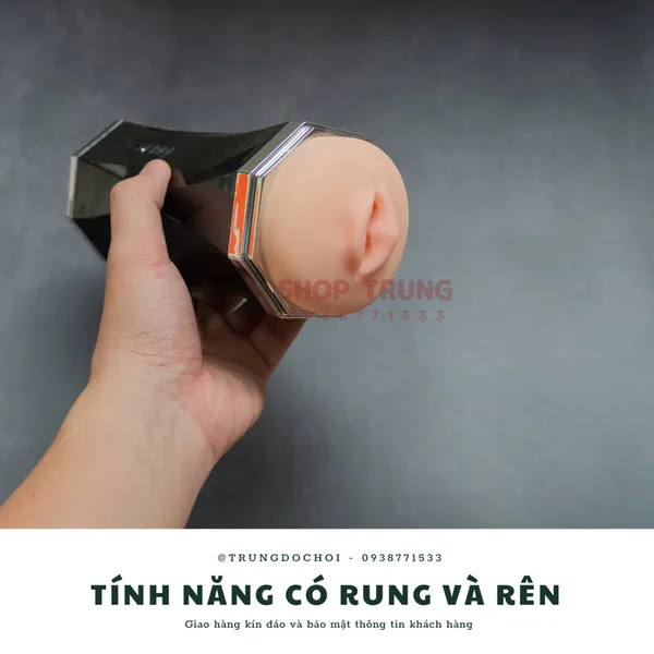 Âm đạo giả 2 đầu có rung rên siêu đỉnh 