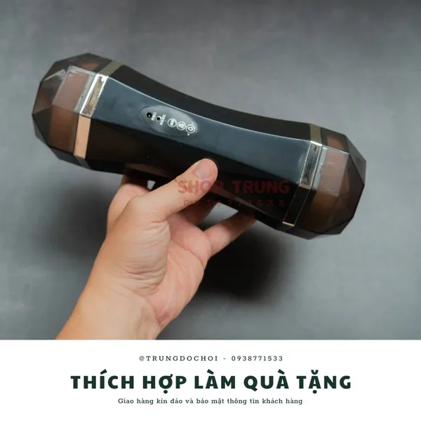 Âm đạo giả 2 đầu có rung rên siêu đỉnh 