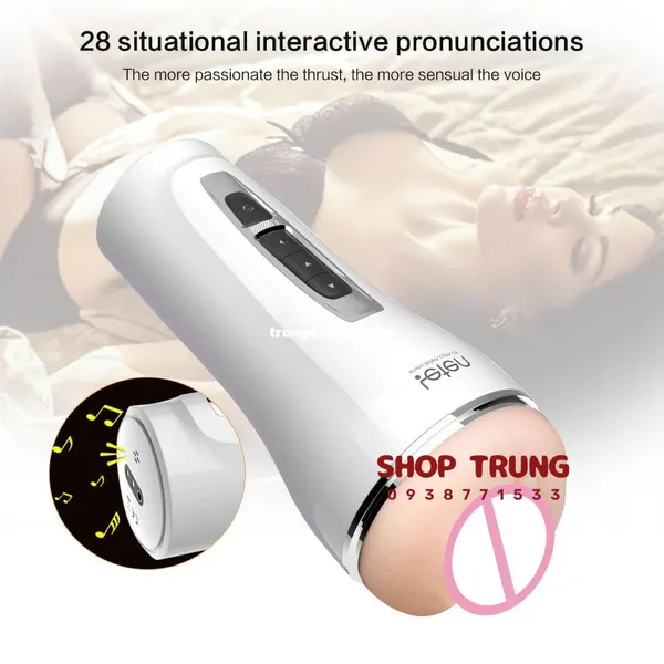  Âm Đạo Giả Leten Có Rung - Tính Năng Âm Thanh Giọng Nói Diễn Viên