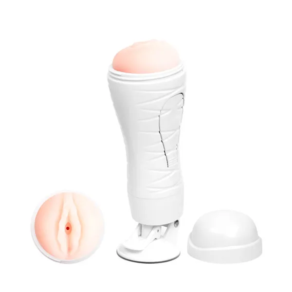 Âm đạo giả gắn tường Crazy Bull Flora với 12 chế độ rung đặc biệt