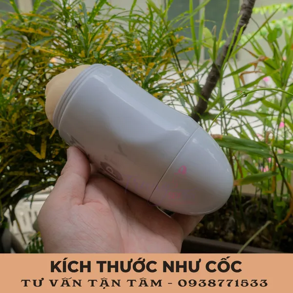 Âm đạo giả gắn tường Happy hai đầu cho cảm xúc gấp đôi