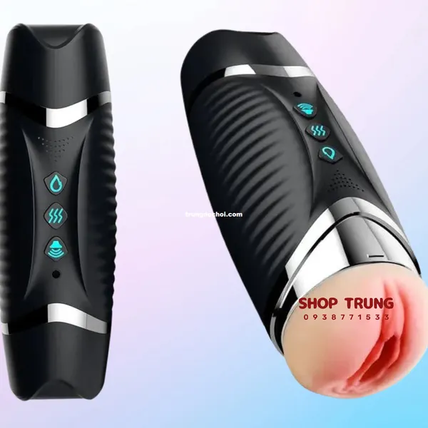 Âm Đạo Giả Hai Đầu Màu Đen Có Nhiệt Độ