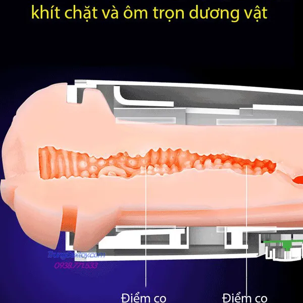 Âm đạo giả Leten 4D cho chàng tận hưởng sự sung sướng tột đỉnh