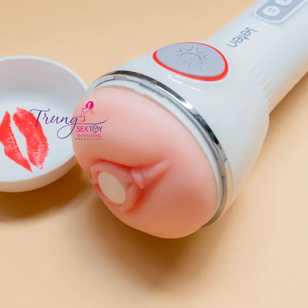 Âm  đạo giả tự động Leten bú mút rung 10 chế độ âm thanh cực phê