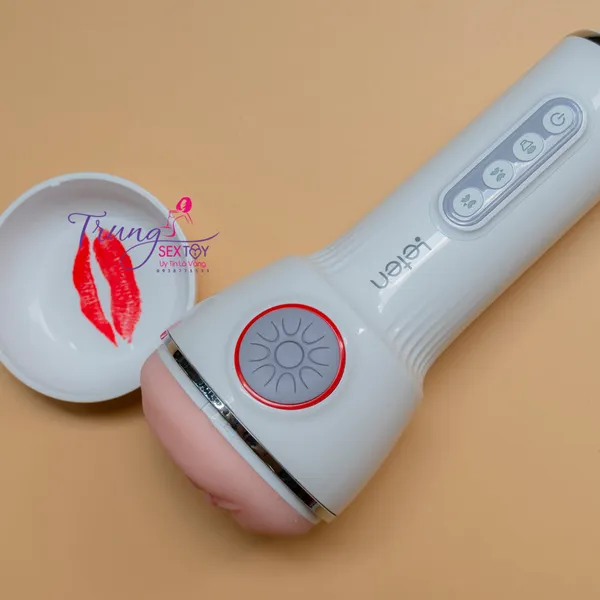 Âm  đạo giả tự động Leten bú mút rung 10 chế độ âm thanh cực phê