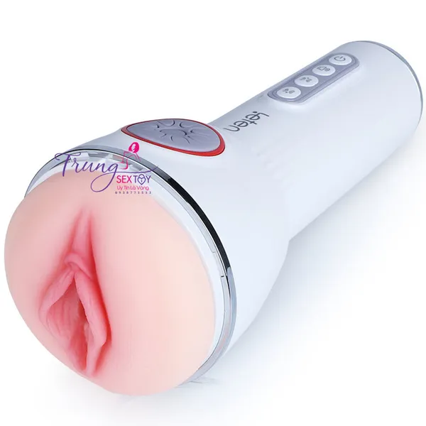 Âm  đạo giả tự động Leten bú mút rung 10 chế độ âm thanh cực phê