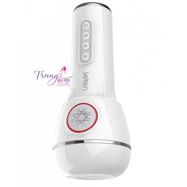 Âm  đạo giả tự động Leten bú mút rung 10 chế độ âm thanh cực phê