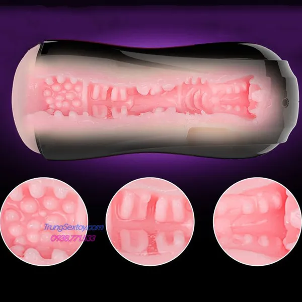 Âm đạo giả leten Electric Hip động cơ mạnh mẽ vuốt ve dương vật