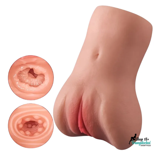 Âm Đạo Giả Siêu Thực Từng Lỗ Chân Lông, Dáng Hông Đầy Đặn 830g
