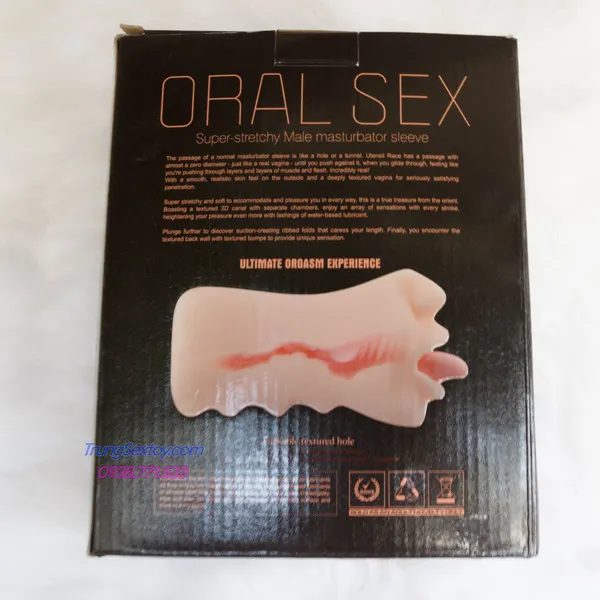 Âm đạo giả Orasex cầm tay chủ động trong mọi cảm xúc