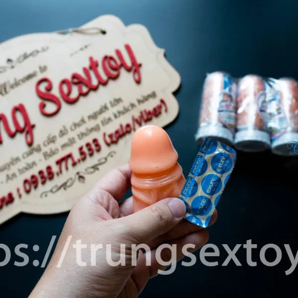 Bao cao su đôn khúc đầu 3cm dành cho nam 