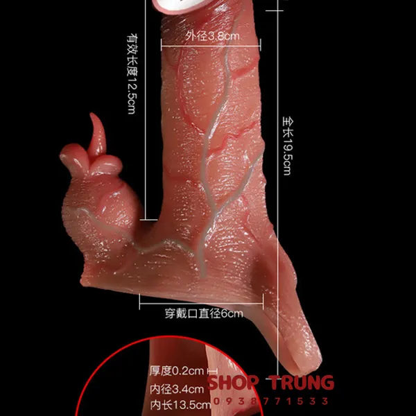 Bao Cao Su Đôn Dên Có Rung Mềm Mại