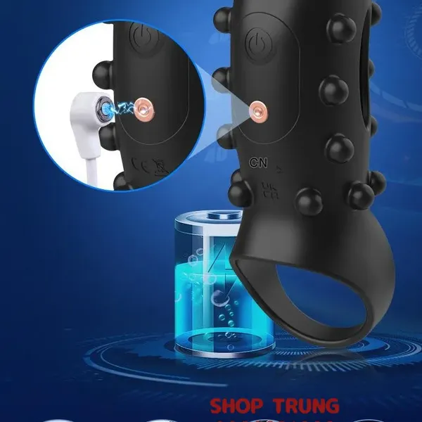 Bao Cao Su Có Gai 10 Chế Độ Rung Nâng Tầm Bản Lĩnh, Bùng Nổ Cảm Xúc