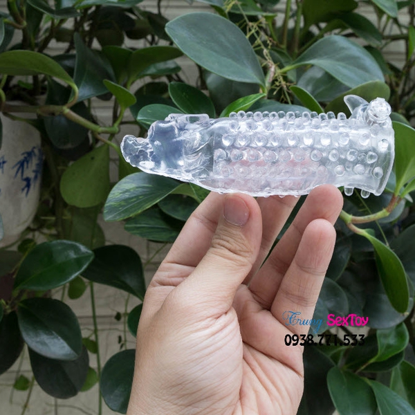 Tăng Kích Thước, Kéo Dài Thời Gian và Cảm Giác Thăng Hoa Với Bao Cao Su Đầu Rồng Có Rung