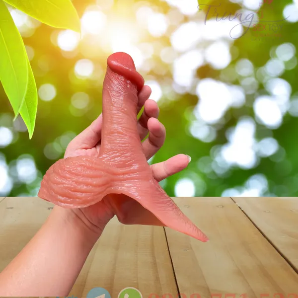 Bao Cao Su Đôn Dên Như Thật Silicon Mềm Mịn