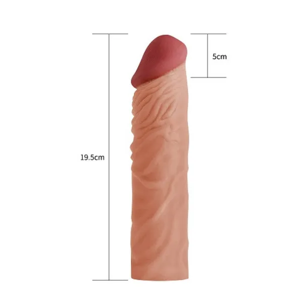 Bao Cao Su Tăng Kích Thước Dương Vật LoveToy X-Tender 5
