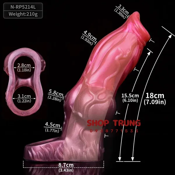 Bao Cao Su Faak Red Eye 18cm Giải Pháp Tăng Size Tức Thì Cho Nam Giới