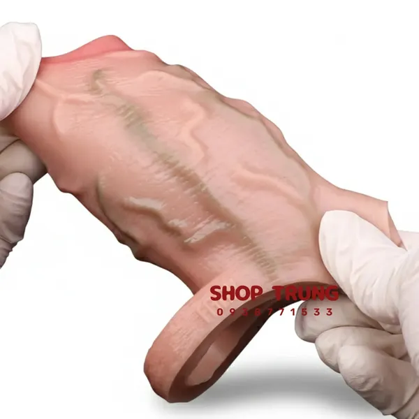 Bao Cao Su Hở Đầu Làm Dày Dương Vật Chống Xuất Tinh Sớm FAAK