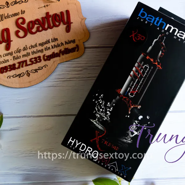 Máy bơm dương vật Hydromax Xtreme X30 của Bathmate 