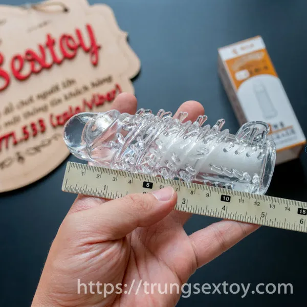 Bao cao su đôn dên nhiều gai gân nổi max sung sướng