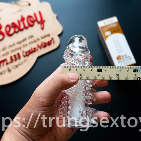 Bao cao su đôn dên nhiều gai gân nổi max sung sướng