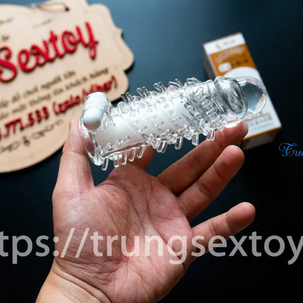 Bao cao su đôn dên nhiều gai gân nổi max sung sướng