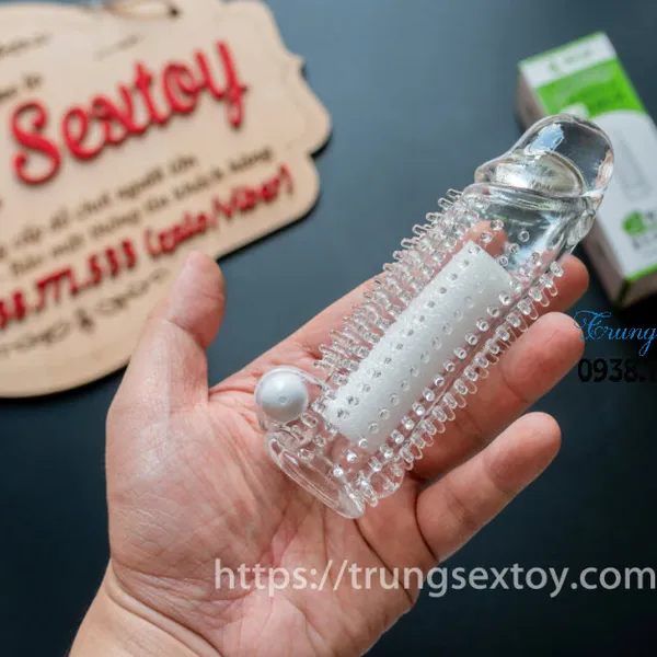 Khắc phục xuất tinh sớm với bao cao su Screech có nhiều gai và rung 