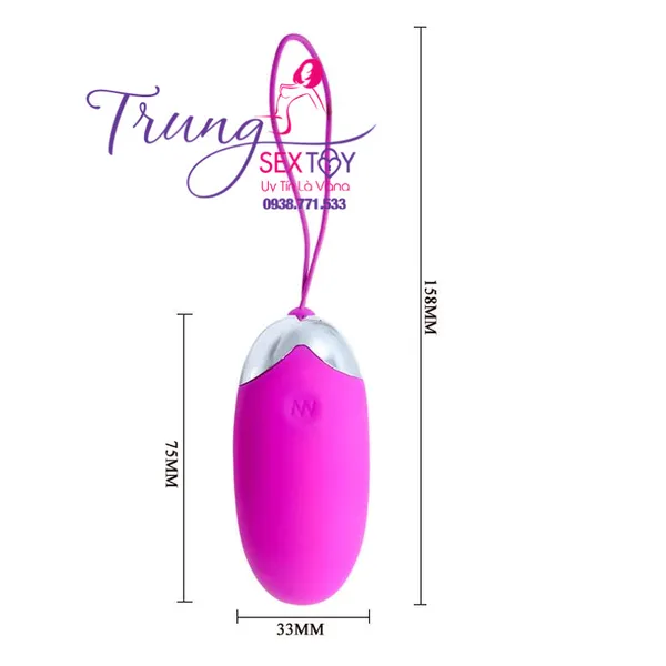 Khám Phá Trứng Rung Không Dây Berger Pretty Love