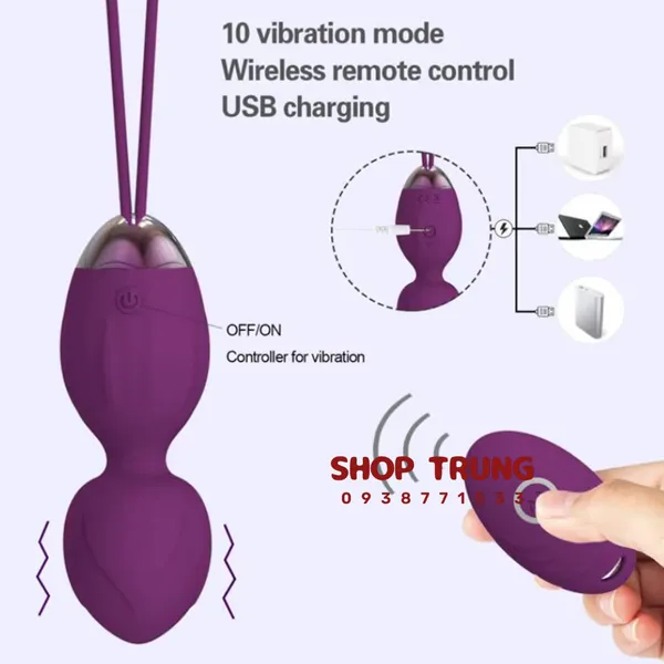 Bộ Bóng Kegel Rung Y Love Bí Quyết Sàn Chậu Khỏe 