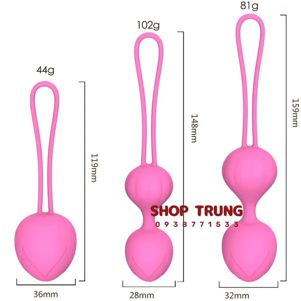 Bộ Bóng Kegel Rung Y Love Bí Quyết Sàn Chậu Khỏe 