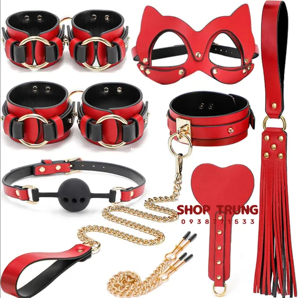 Bộ BDSM 8 Món Khám Phá Thế Giới Khoái Cảm Bất Tận