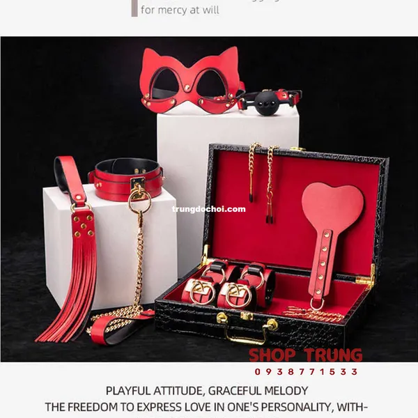 Bộ BDSM 8 Món Khám Phá Thế Giới Khoái Cảm Bất Tận