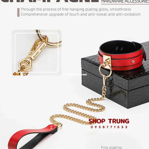 Bộ BDSM 8 Món Khám Phá Thế Giới Khoái Cảm Bất Tận