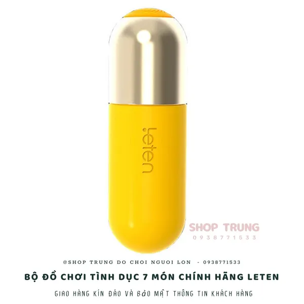 Bộ đồ chơi hàng chính hãng Leten 7 món dành cho các cặp đôi