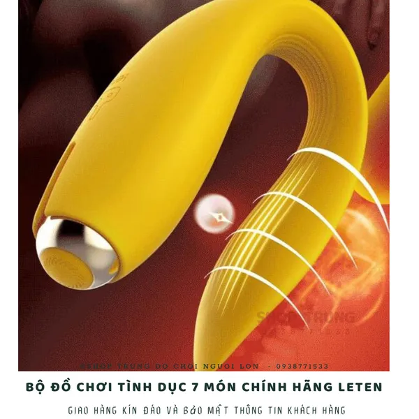 Bộ đồ chơi hàng chính hãng Leten 7 món dành cho các cặp đôi