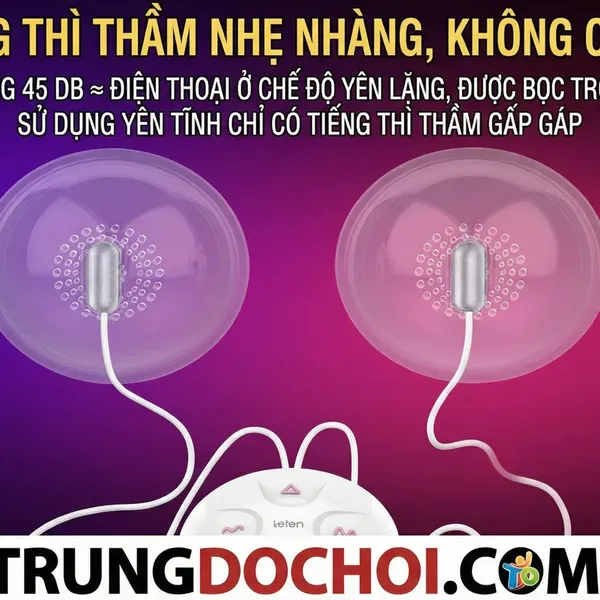 Bộ Mát Xa Nhũ Hoa, Vùng Kín Điều Khiển Từ Xa Kích Thích Đồng Thời, Trọn Vẹn Cảm Xúc Đôi Ta