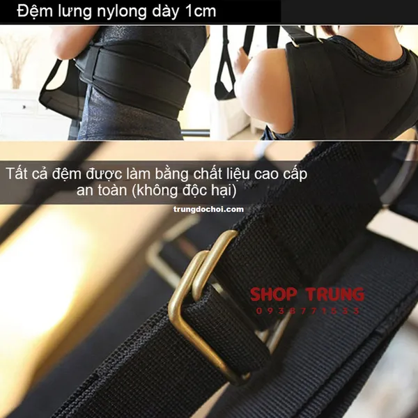 Khám Phá Cung Bậc Đam Mê Mới với Bộ Xích Đu BDSM Cao Cấp