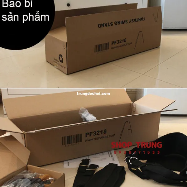 Khám Phá Cung Bậc Đam Mê Mới với Bộ Xích Đu BDSM Cao Cấp