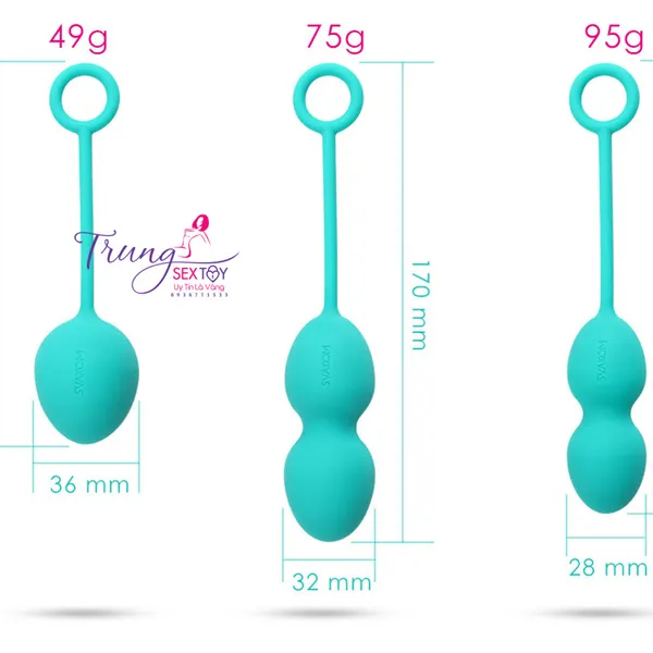 Bóng tập se khít âm đạo SVAKOM Nova chị em mê như “điếu đổ”